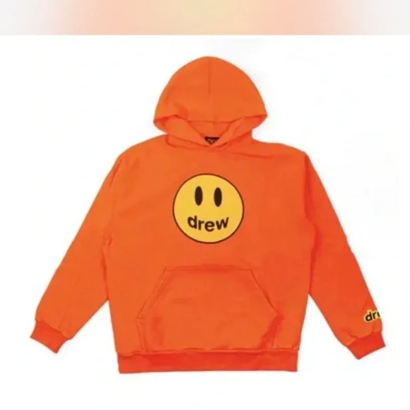 Drew House Orange Smiley Sweater - Picture 2 of 8